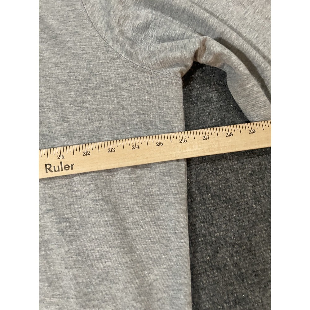 Collars & Co. Pullover Mens 2XL Gray Half Zip Sweater Modal Blend Casual - Picture 7 of 8